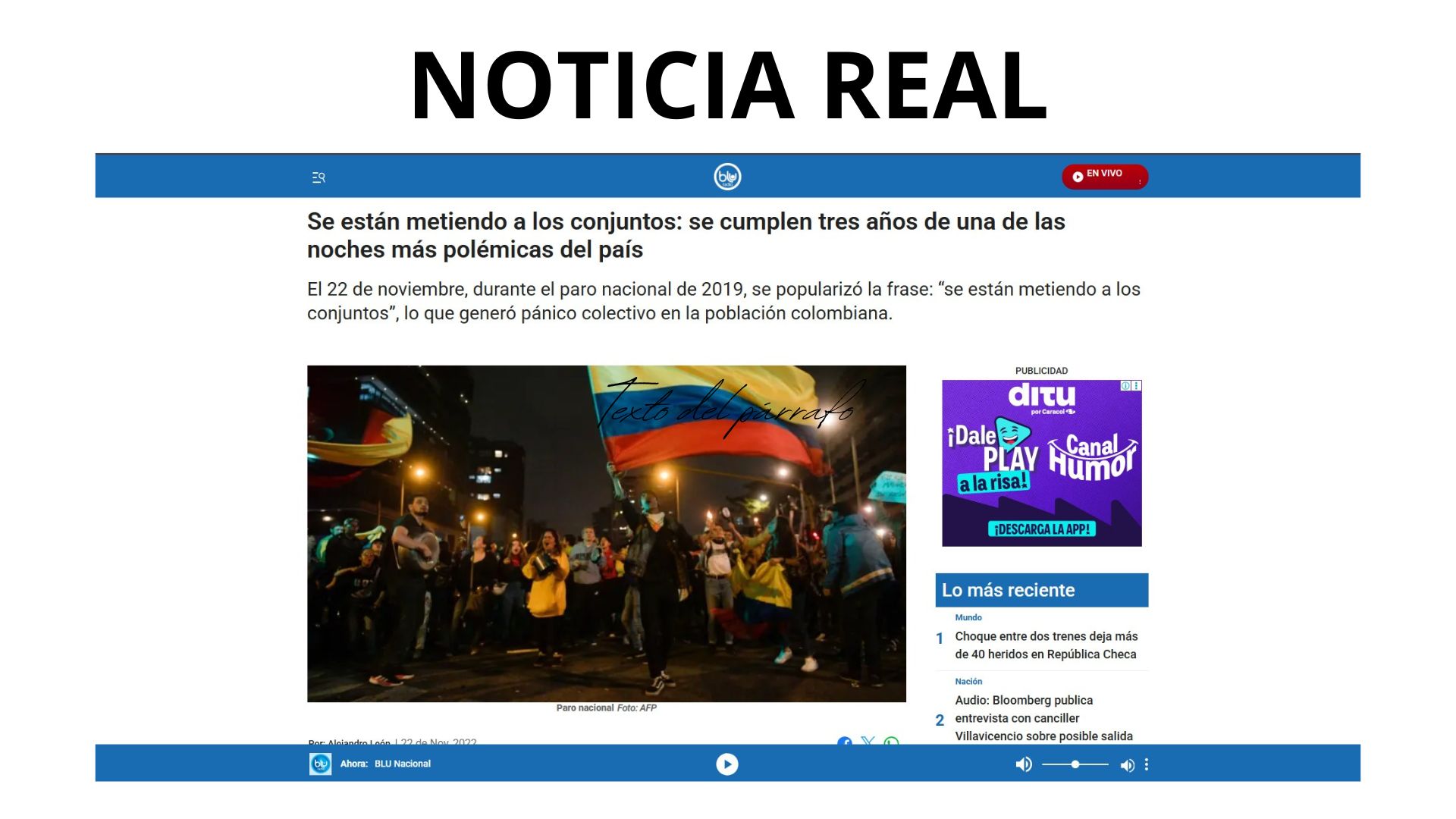 Noticia Falsa