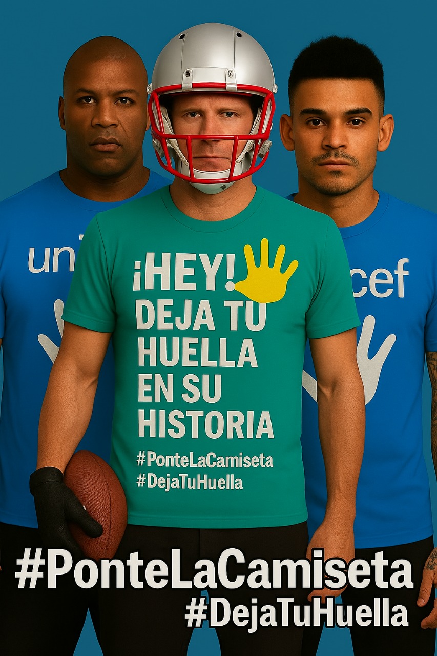 ponte la camiseta, deja tu huella en su vida