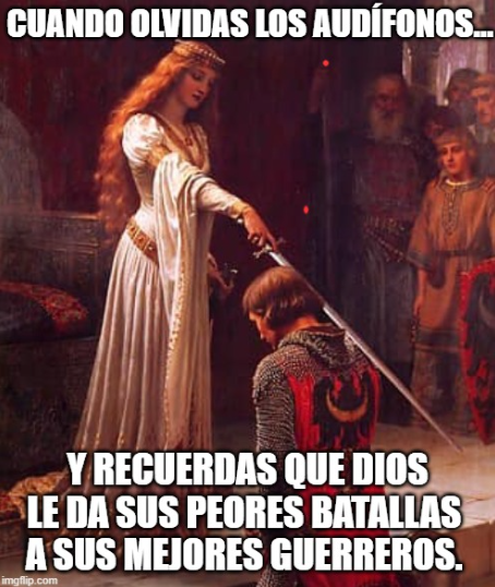 Sin audífonos y en transporte